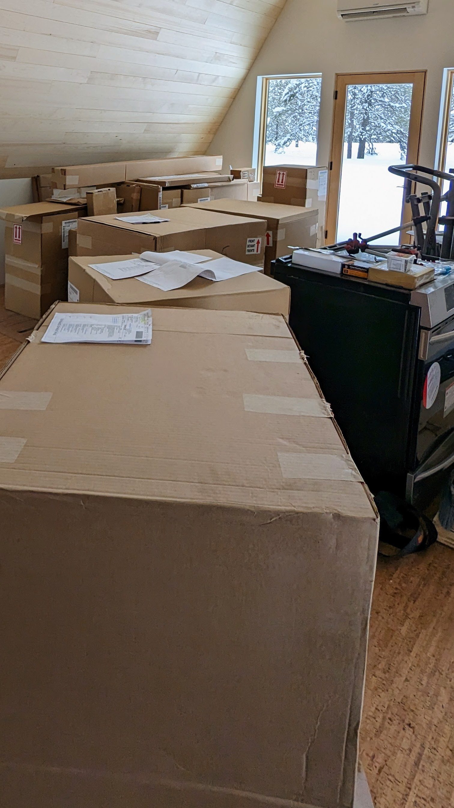 Photo of Cabinet and Appliance Delivery