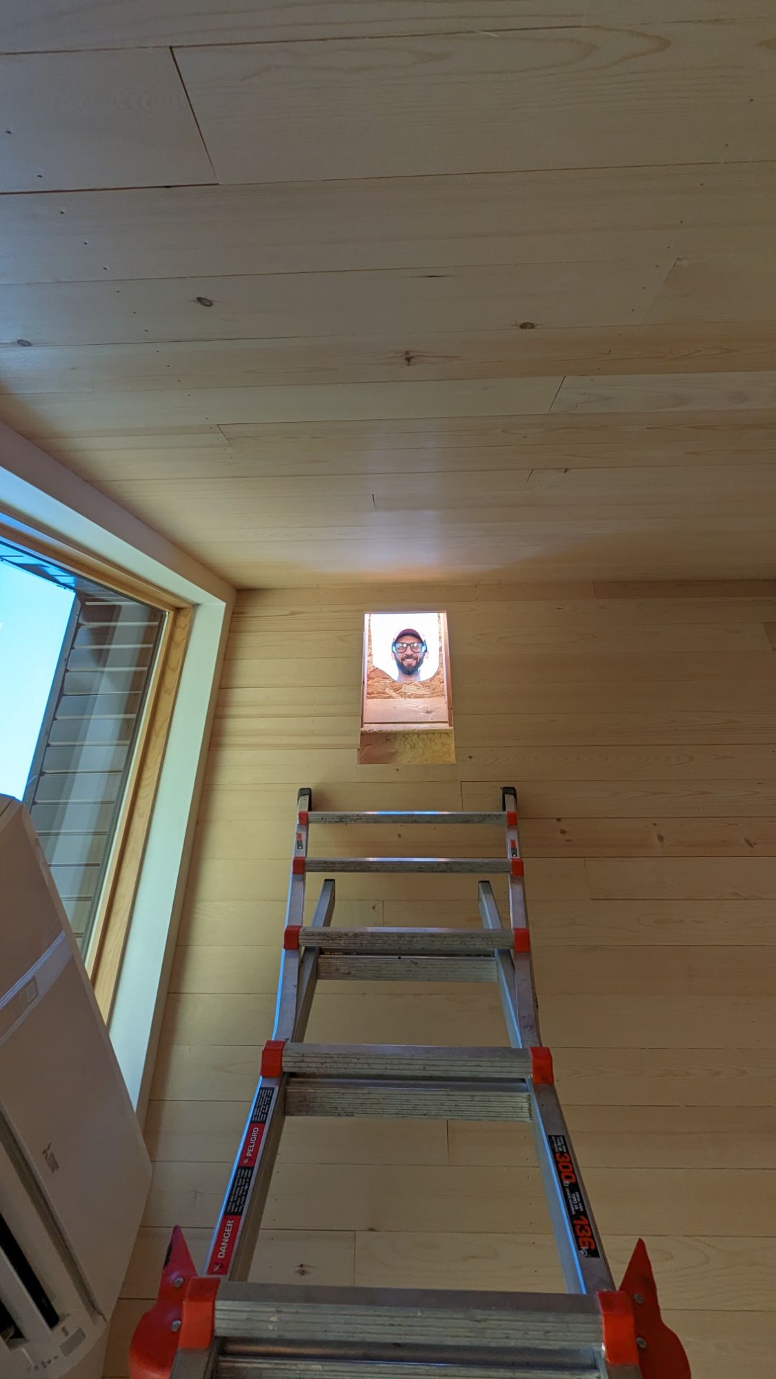 Photo of Chimney Hole in Cathedral Roof